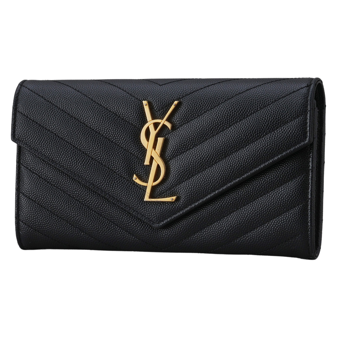 YVES SAINT LAURENT(USED)생로랑 372264 모노그램 장지갑